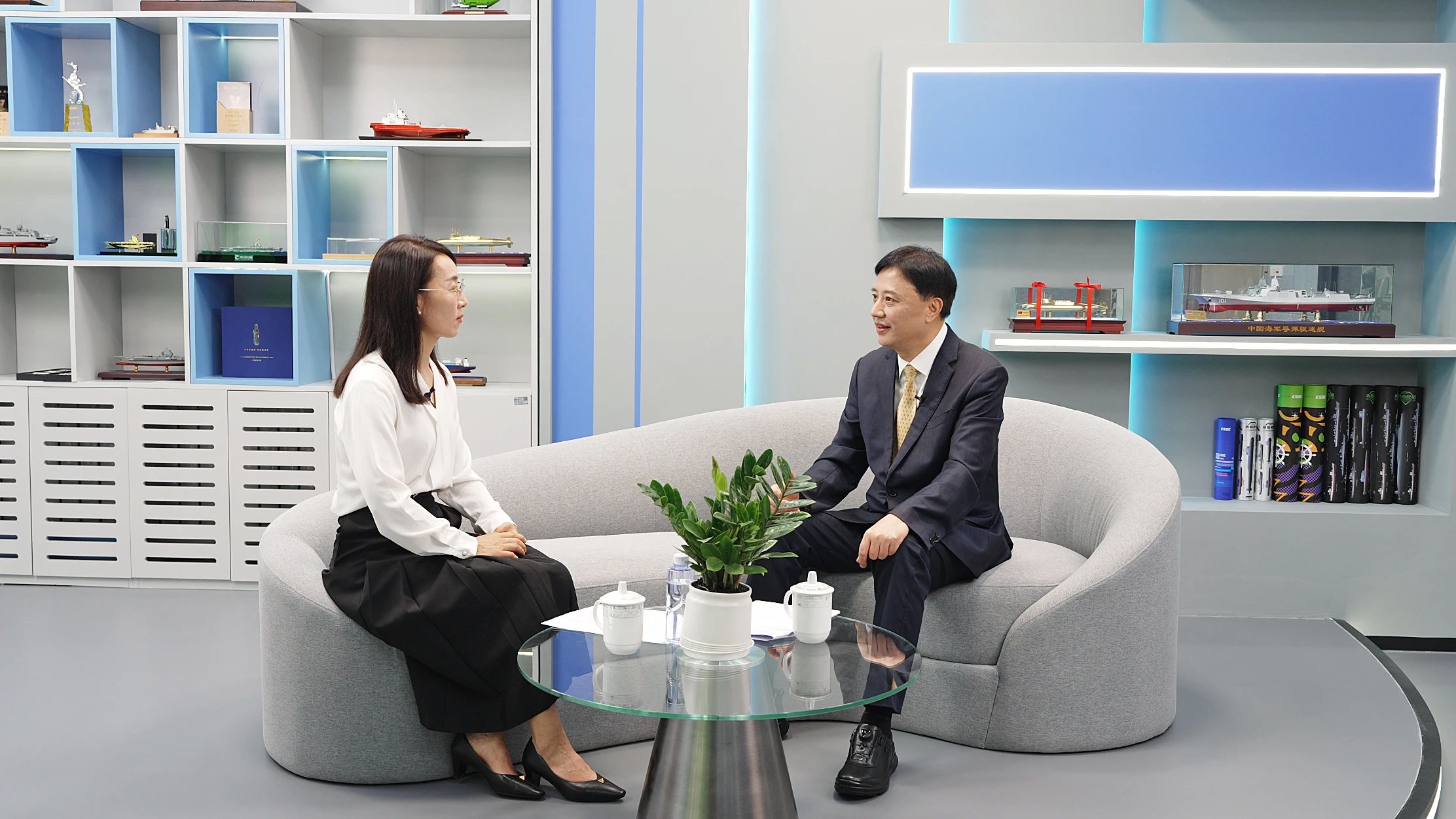 中國船舶報專訪省二輕集團(tuán)副總經(jīng)理方力