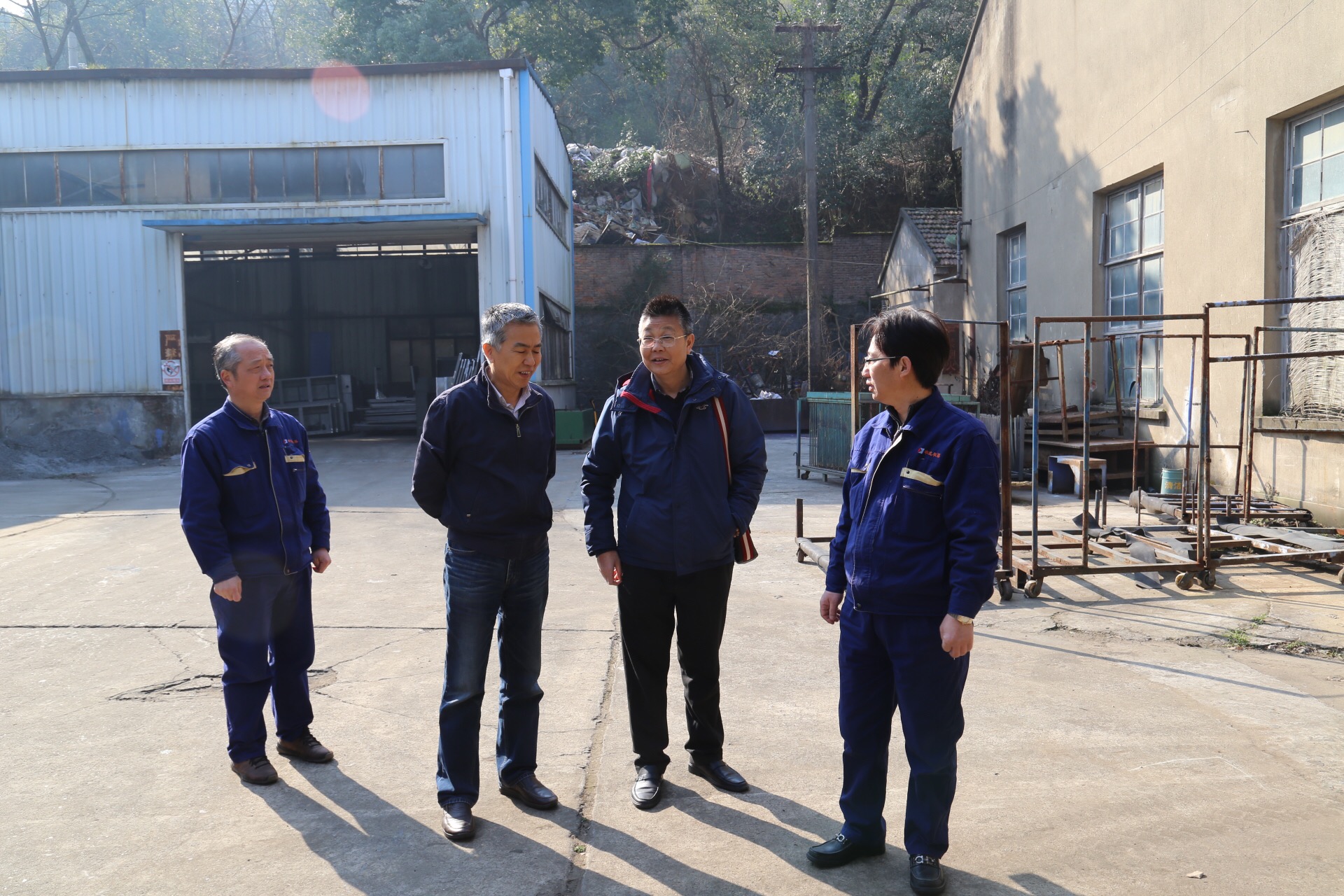 省國資委外派監事會方建平主席調研申達機器