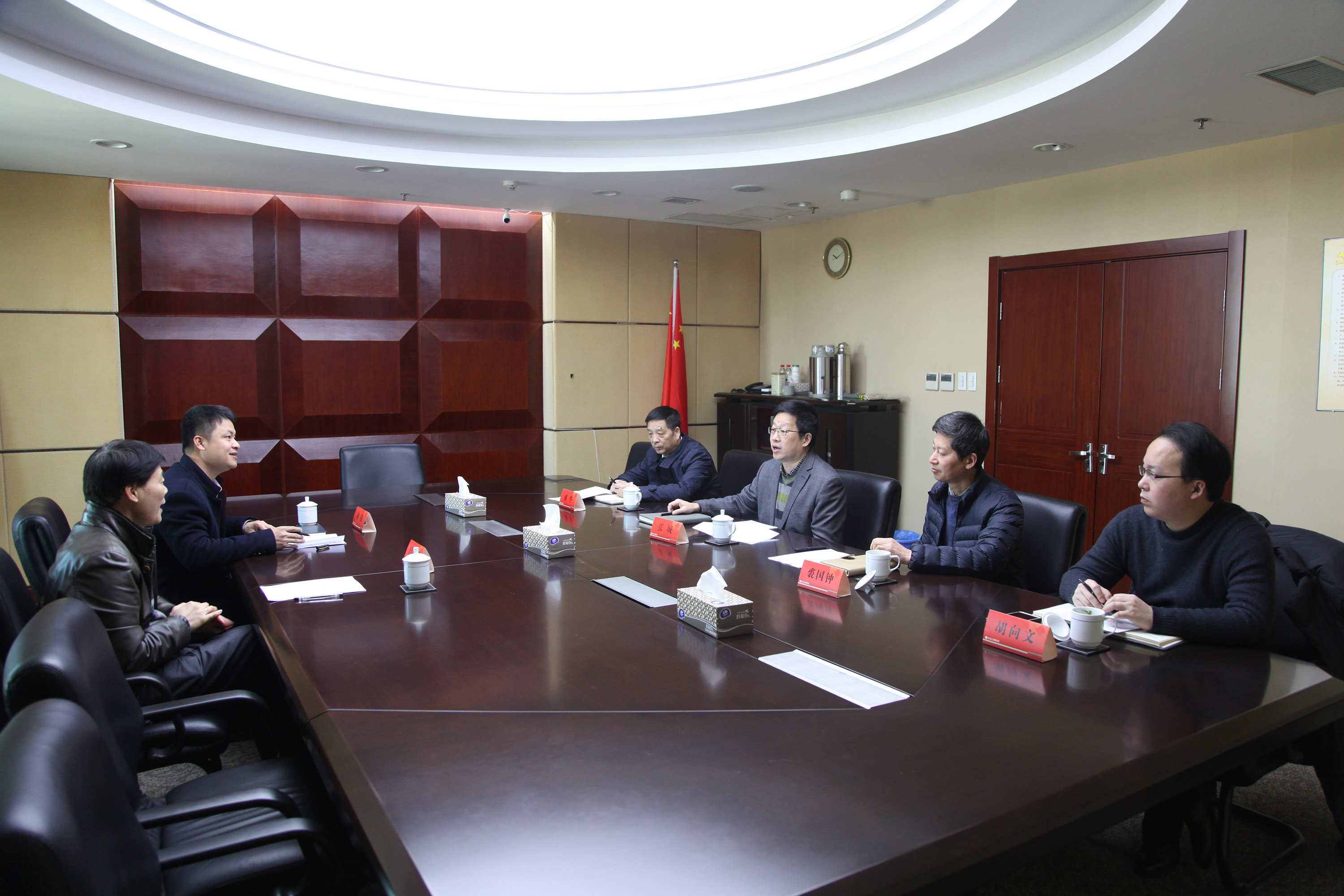 省部屬企事業(yè)工會(huì)主席呂美溪一行 調(diào)研指導(dǎo)集團(tuán)公司工會(huì)工作