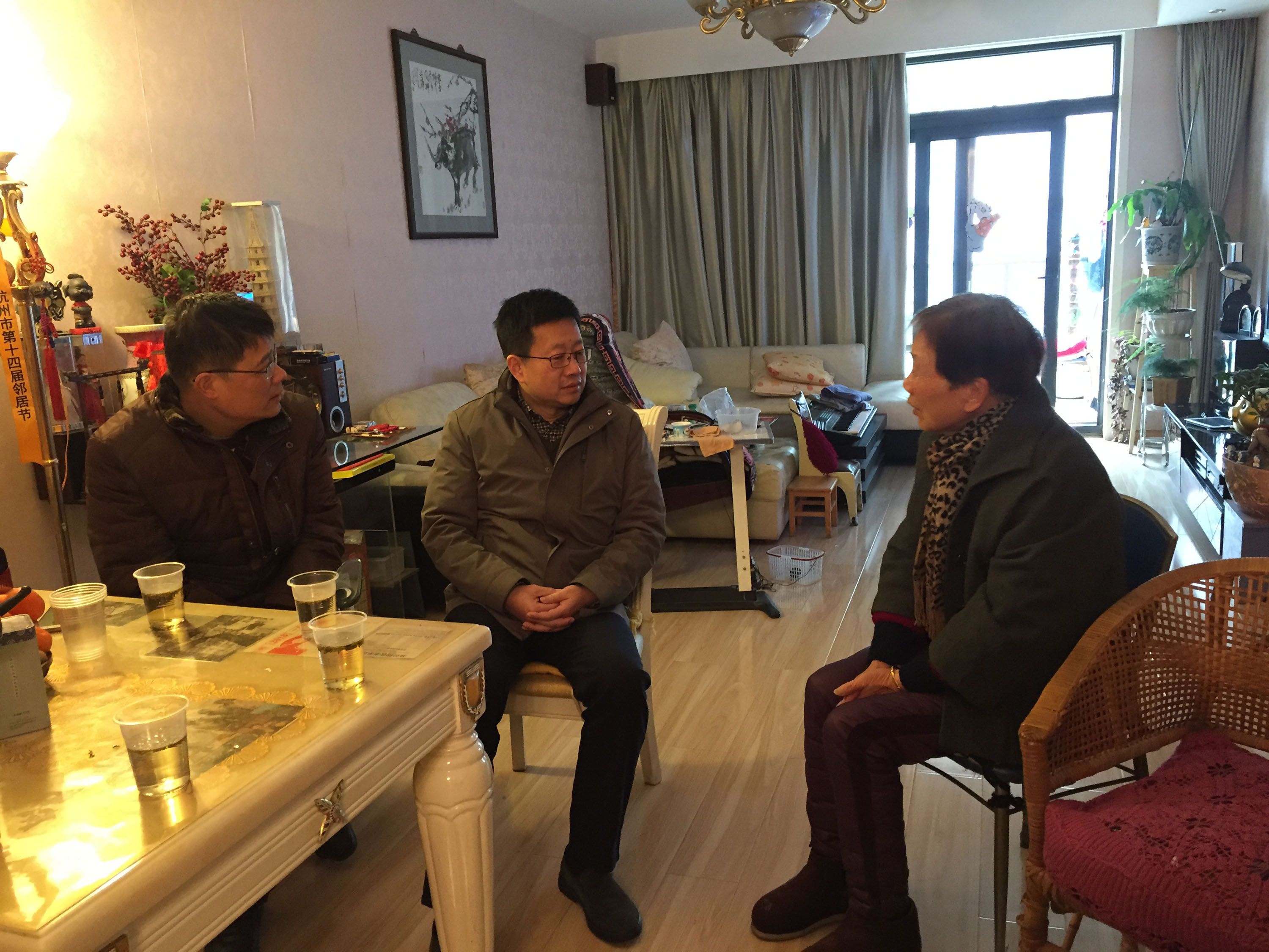 集團公司黨委副書記張城走訪慰問全國勞模遺屬