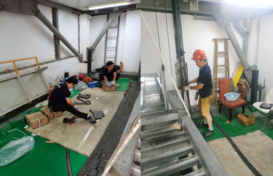 商業公司 物業動態丨這個假期有點忙 ——二輕大廈車庫維修紀實