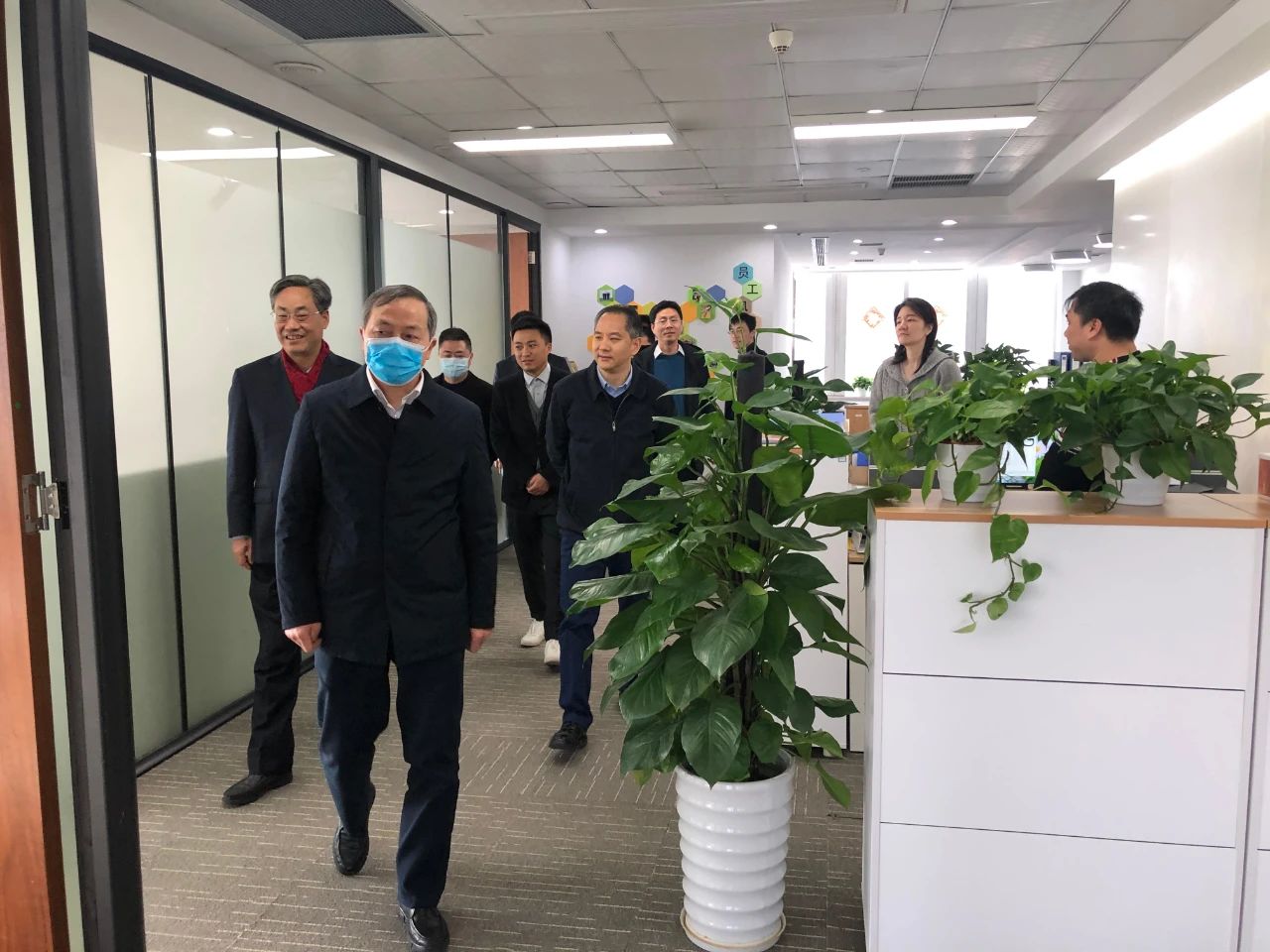 新年新氣象 追夢正當時——開工首日集團領導帶隊走訪下屬企業