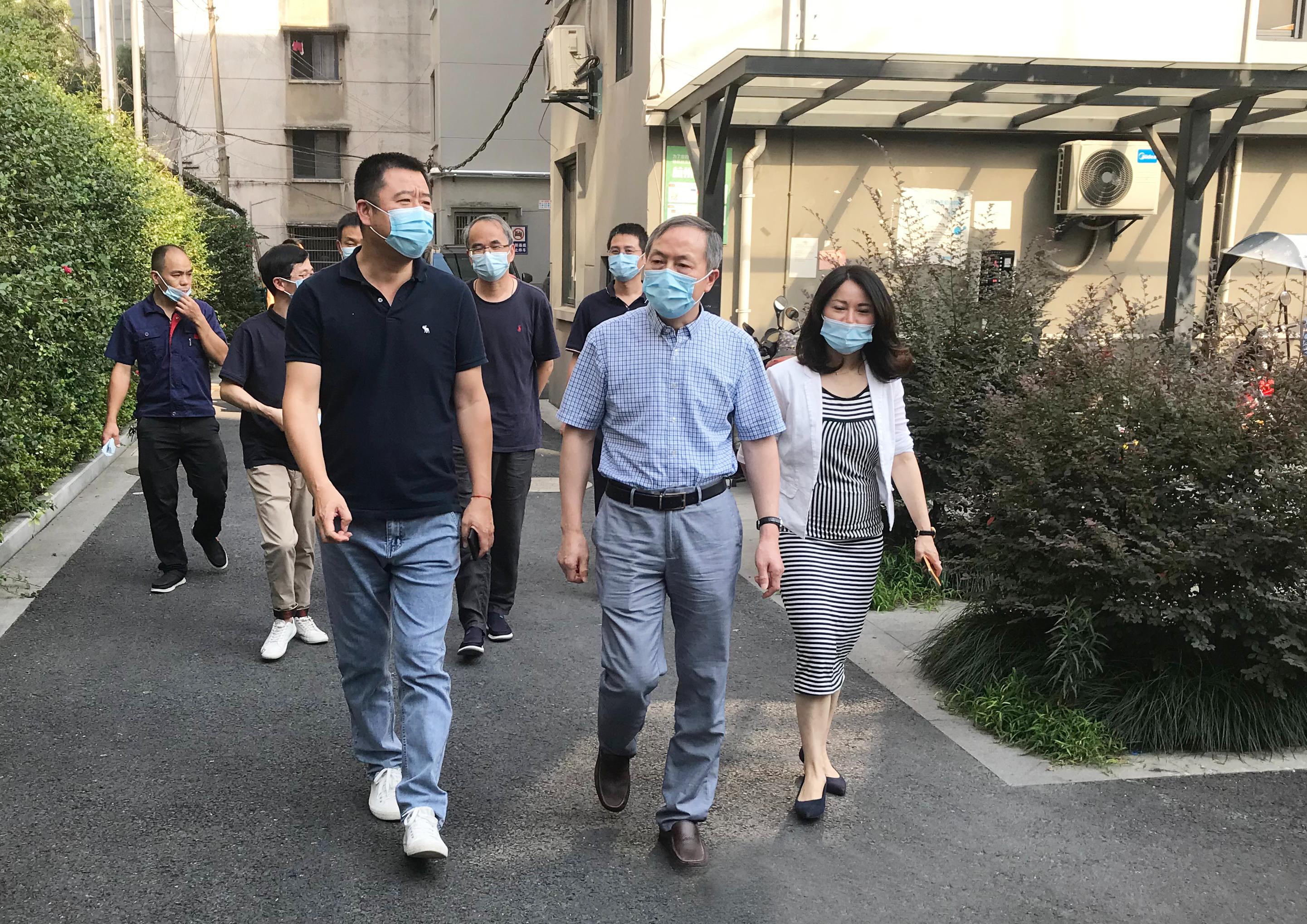 虞岳明赴工藝品公司有關物業開展國慶節前安全生產檢查