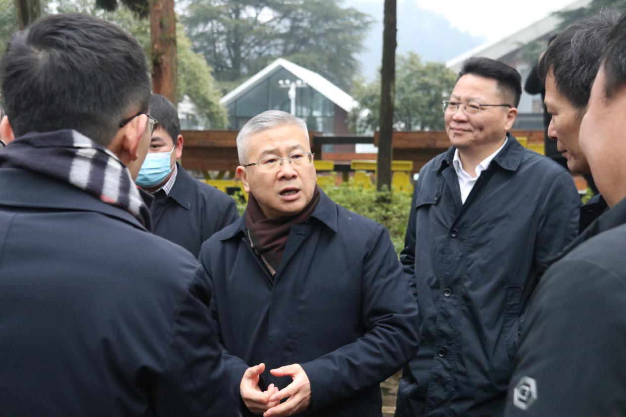 浙江省副省長徐文光一行赴溪口調(diào)研指導(dǎo)工作